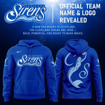 Wild Collective Siren Blue Multi Logo Hoodie | AN28