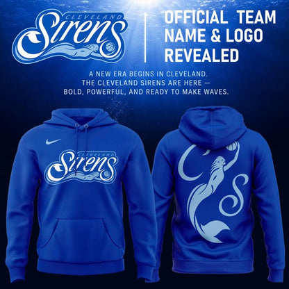 Cleveland Sirens Royal Blue Hoodie | XI67