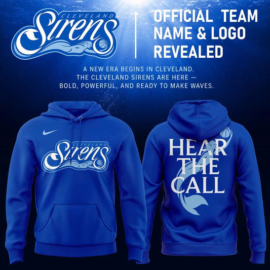 (Update Version) Cleveland Sirens Blue Hoodie | FZ76