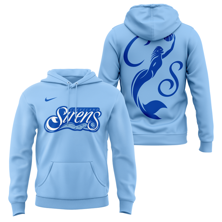 Erie Blue Primary Logo Hoodie | RI73