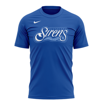 Cleveland Sirens Primary Logo T-shirt | LW28