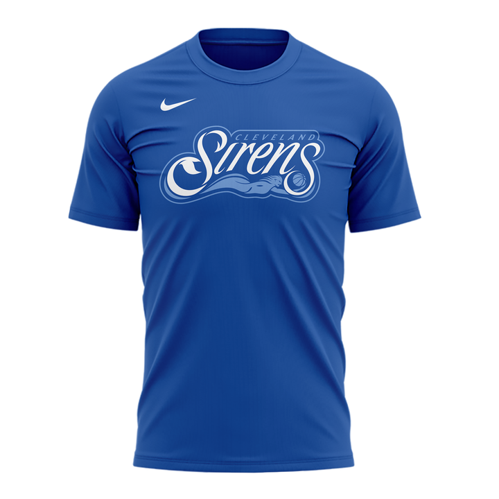 Cleveland Sirens Primary Logo T-shirt | PE67