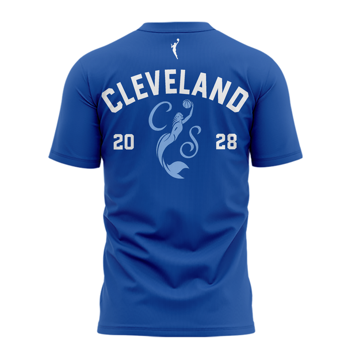 Cleveland Sirens Primary Logo T-shirt | PE67