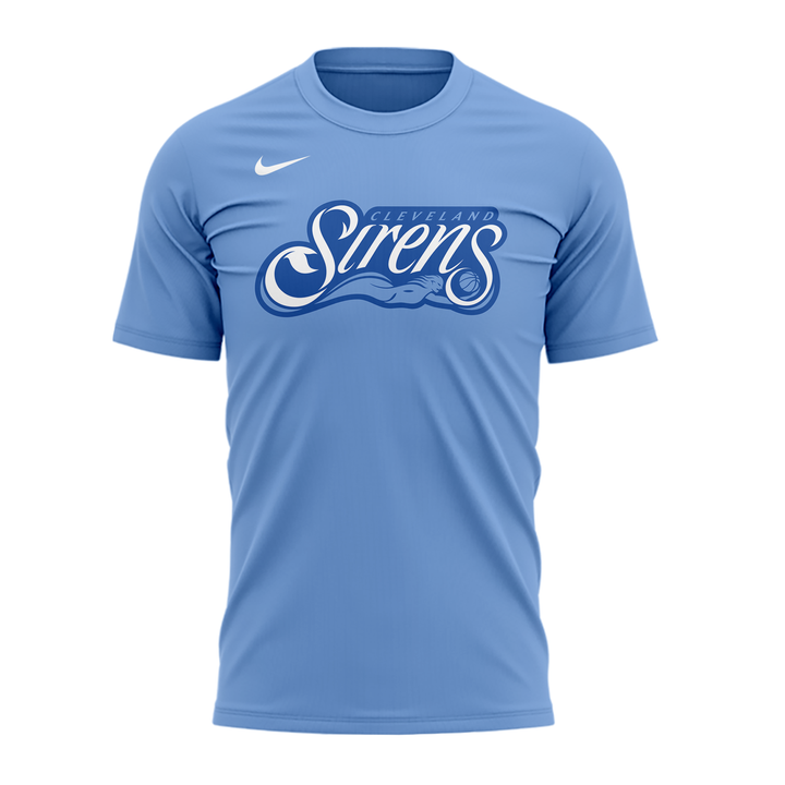 Cleveland Sirens Primary Logo T-shirt | MA85
