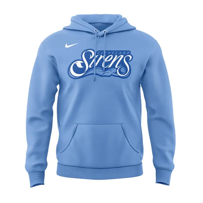 Cleveland Sirens Primary Logo Hoodie | MV17