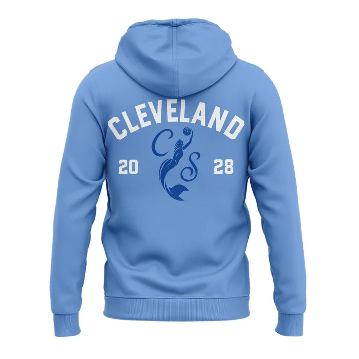 Cleveland Sirens Primary Logo Hoodie | MV17