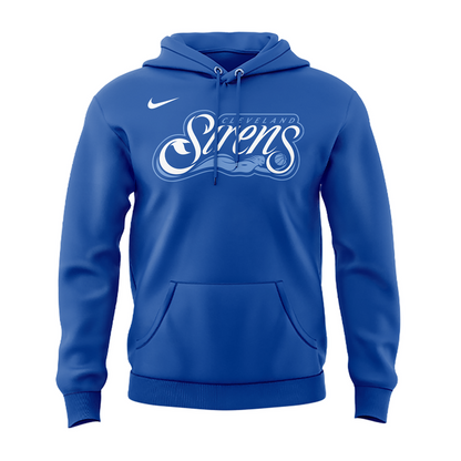 Cleveland Sirens Primary Logo Hoodie | TF19