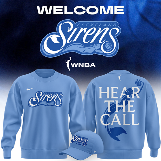 Cleveland Sirens Primary Logo Sweatshirt | CT66