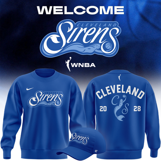 Cleveland Sirens Primary Logo Sweatshirt | EX22