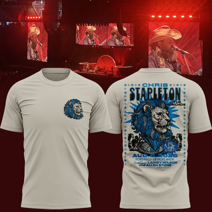 Chris Stapleton Show Tshirt- Detroit, MI - 08/08/2026 | KX90