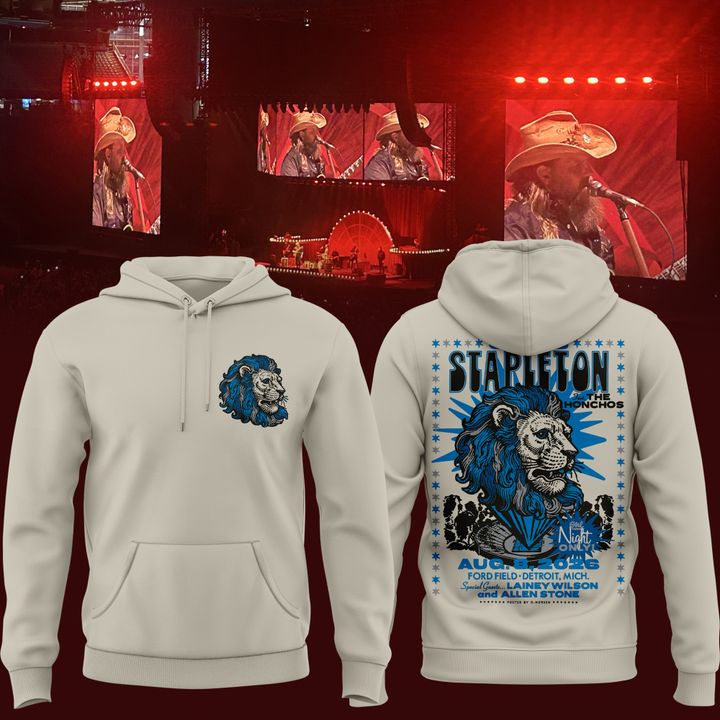 Chris Stapleton Show Hoodie - Detroit, MI - 08/08/2026 | SE79