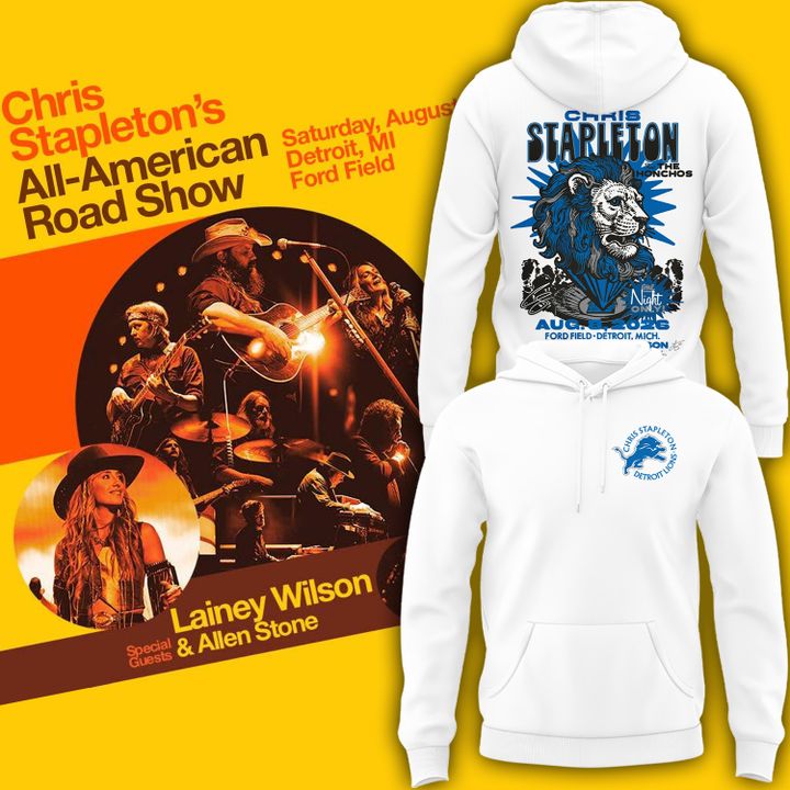 Chris Stapleton x Detroit Lions Event Hoodie | XN79