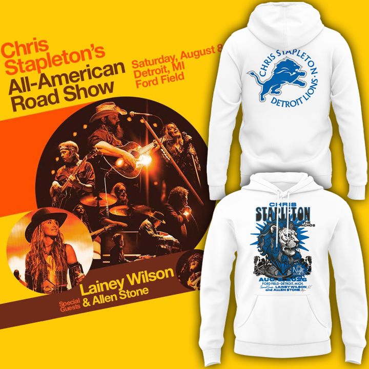 Chris Stapleton x Detroit Lions Event Hoodie | CK61