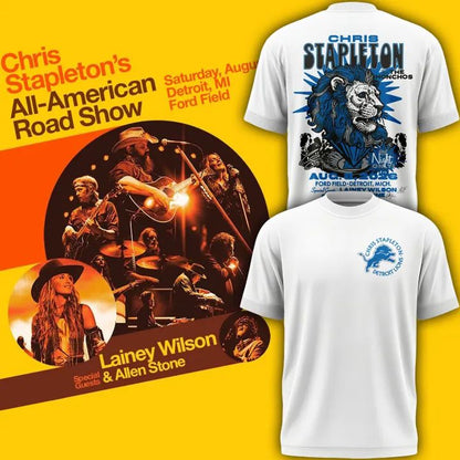 Chris Stapleton Show Tshirt- Detroit, MI - 08/08/2026 | BB13
