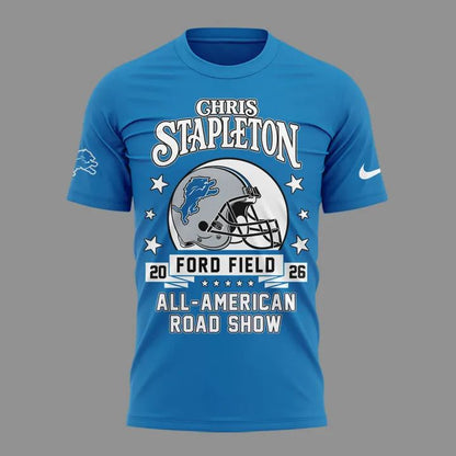 5. Chris Stapleton Show Tshirt- Detroit, MI - 08/08/2026 | MN63