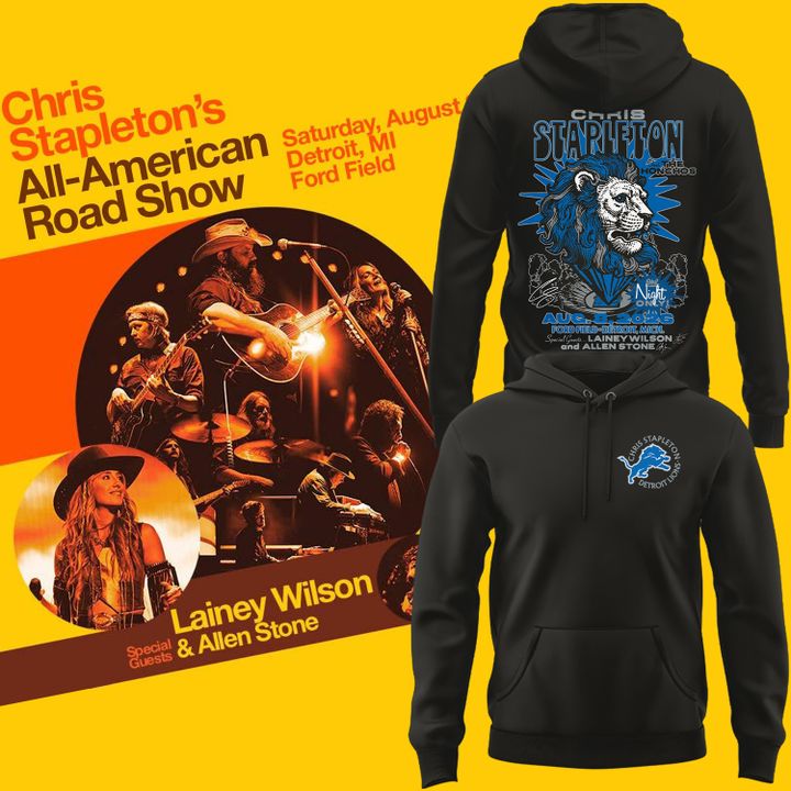 Chris Stapleton x Detroit Lions Event Hoodie | PV45