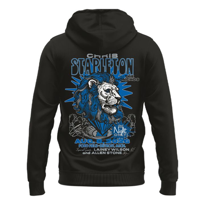 Limited Edition Chris Stapleton x Detroit Lions Event Zip-Hoodie | OA82