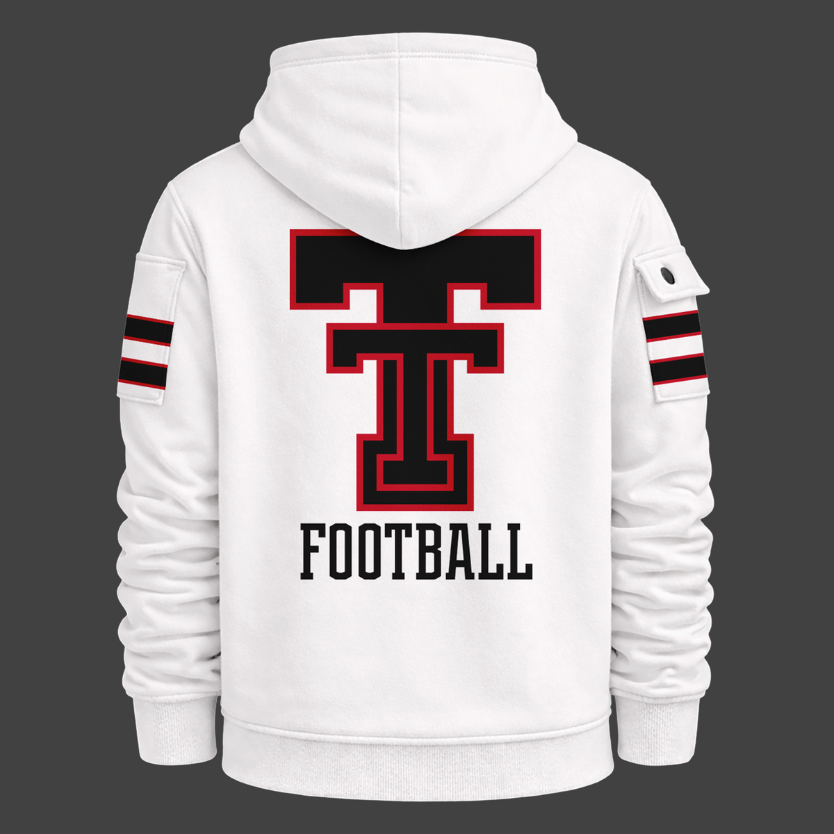 Limited Edition Texas Tech Football 2026 Quarter Zipper Hoodie