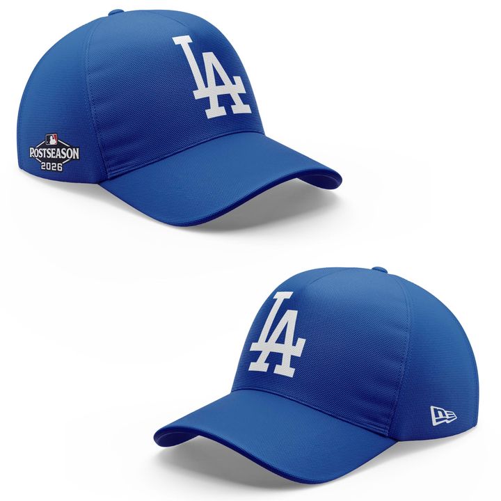 Los Angeles Dodgers Royal 2026 Postseason Locker Room T-Shirt
