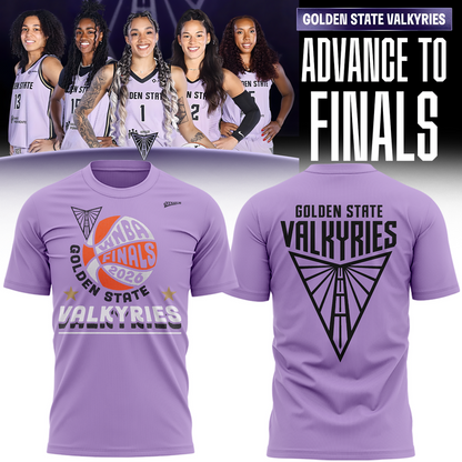 Limited edition Golden State Valkyries 2026 WNBA Finals T-Shirt - Violet