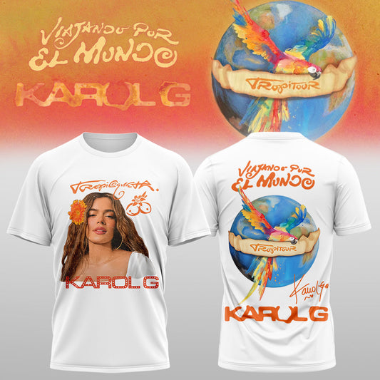 Karol G - Nos Vamos de Tour 2026 Limited Edition Signature - SHIRT | VP90
