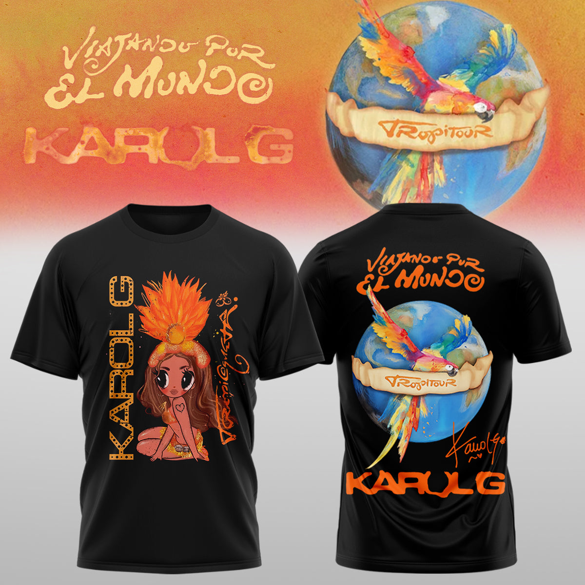 Karol G - Nos Vamos de Tour 2026 Limited Edition Signature - SHIRT