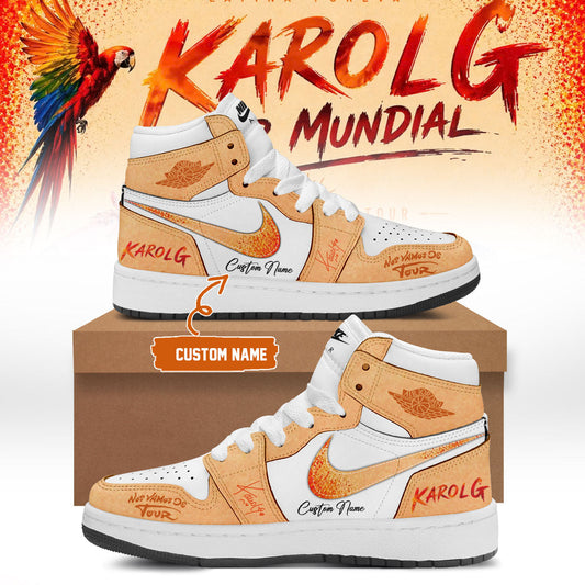 Karol G - Nos Vamos de Tour Limited Edition Signature - AJ1 Shoes | DP90
