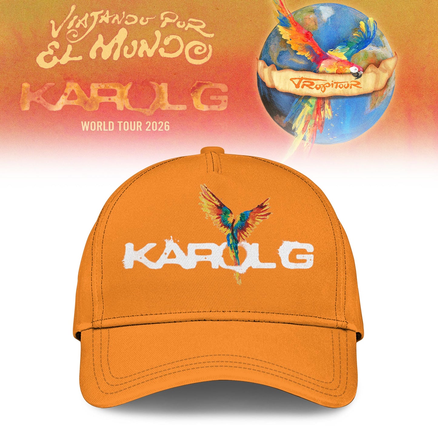 Karol G - Viajando Por El Mundo Tropitour 2026 Limited Edition Sweatshirt | GY84