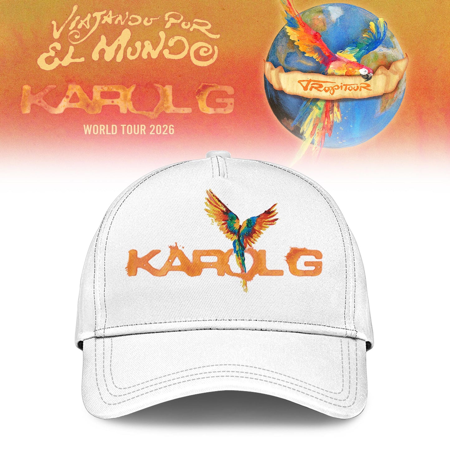 Karol G - Viajando Por El Mundo Tropitour 2026 Limited Edition Sweatshirt | LS26