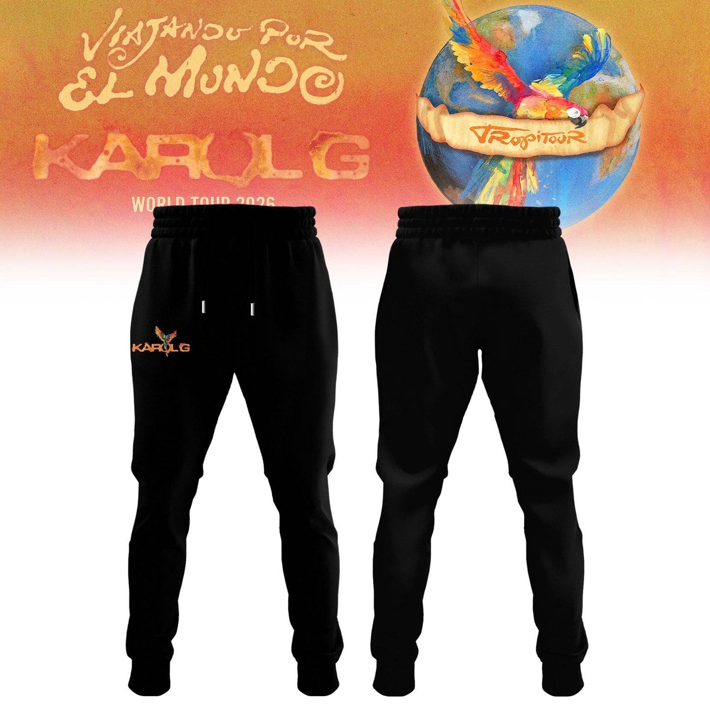 Karol G - Viajando Por El Mundo Tropitour 2026 Limited Edition Sweatshirt | TS14
