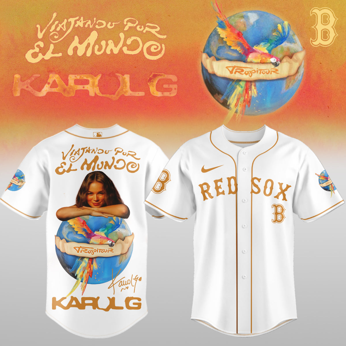 Karol G x MLB - Nos Vamos de Tour JERSEY(All Team ) | VC90