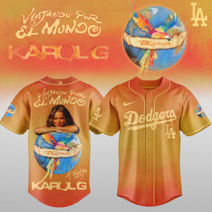 Karol G x MLB - Nos Vamos de Tour JERSEY(All Team ) | FP90
