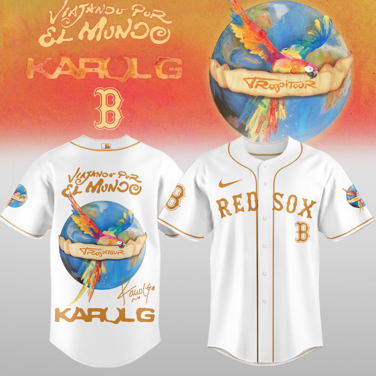 Karol G x MLB - Nos Vamos de Tour JERSEY(All Team ) | VP90