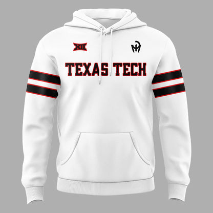 Special New Patrick Mahomes Logo Uniform Hoodie In White