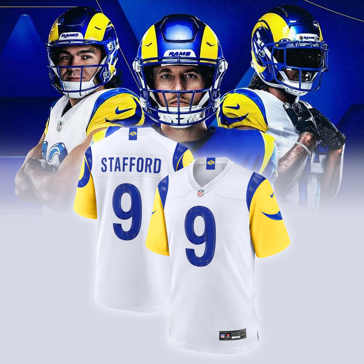 Limited Edition LA Rams Game Day Football Jersey | VF73