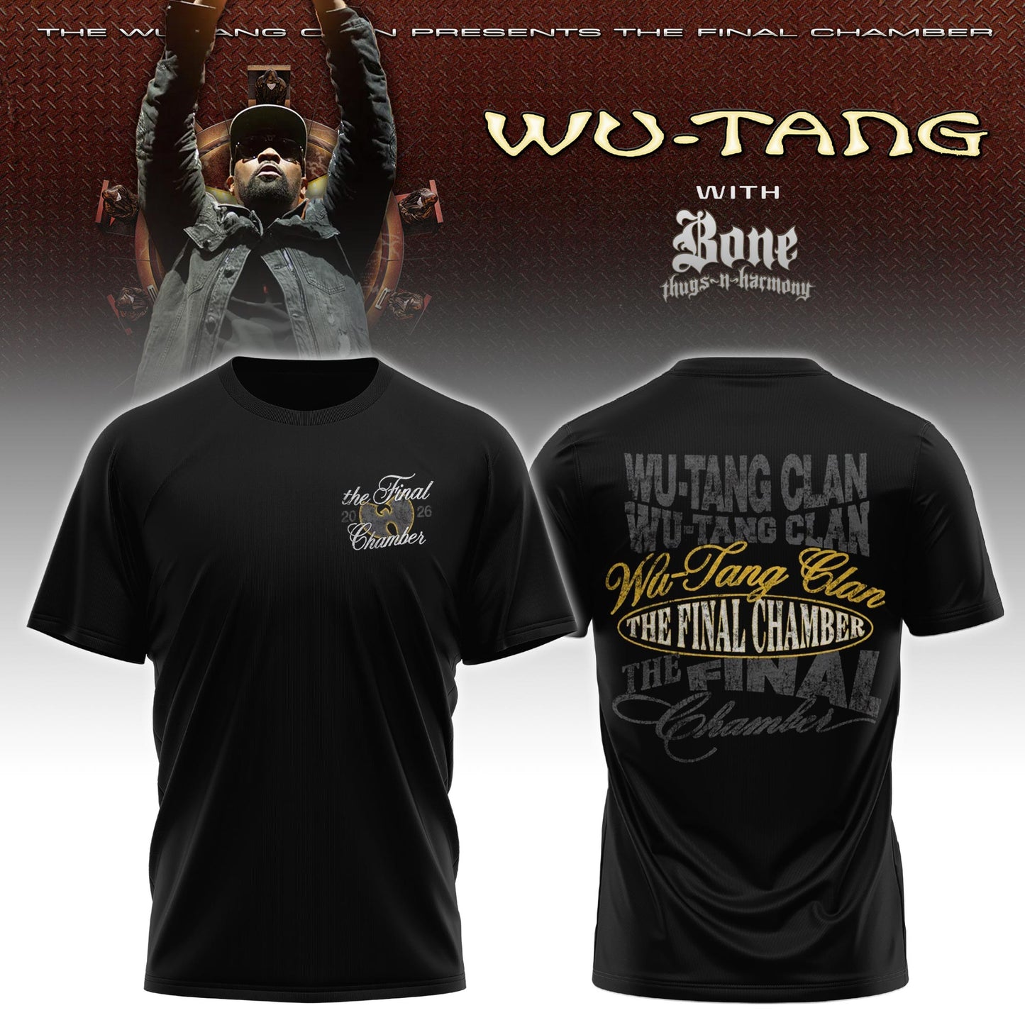 Wu-Tang Clan x The Final Chamber Tour Tshirt | YP50