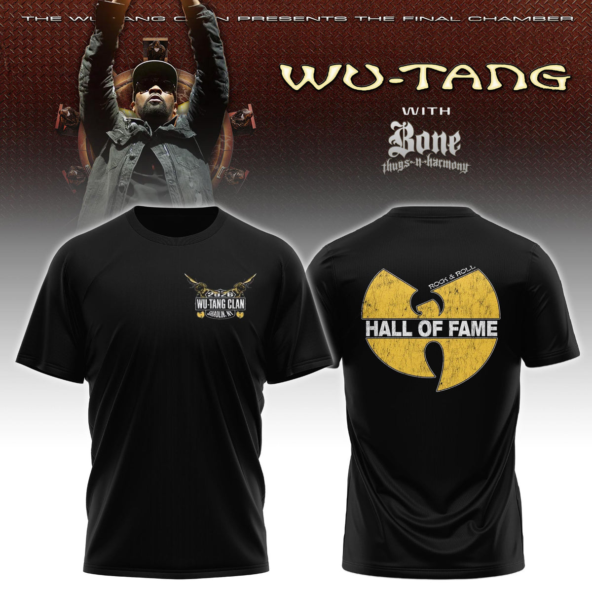 Wu-Tang Clan x The Final Chamber Tour Tshirt | DX90