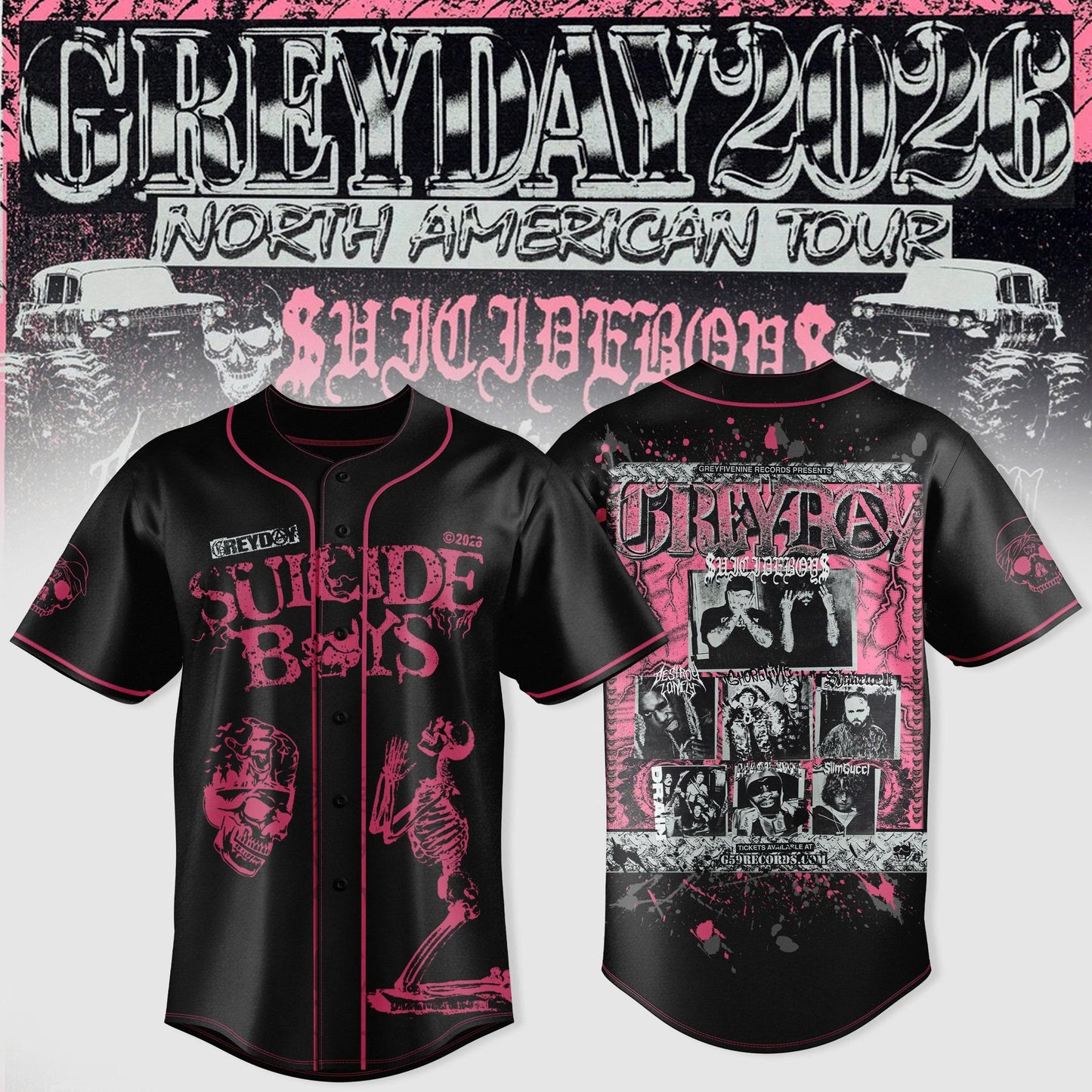 Limited Edition Grey Day 2026: Grab Your Official Tour Jersey | WL51