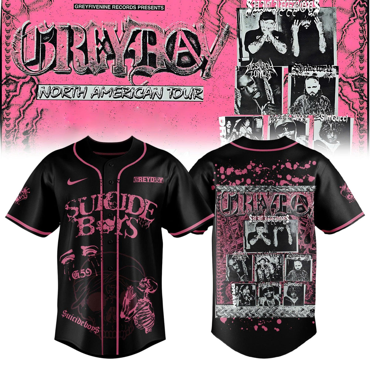Greyday 2026 - North American Tour 2026 Jersey | YC23