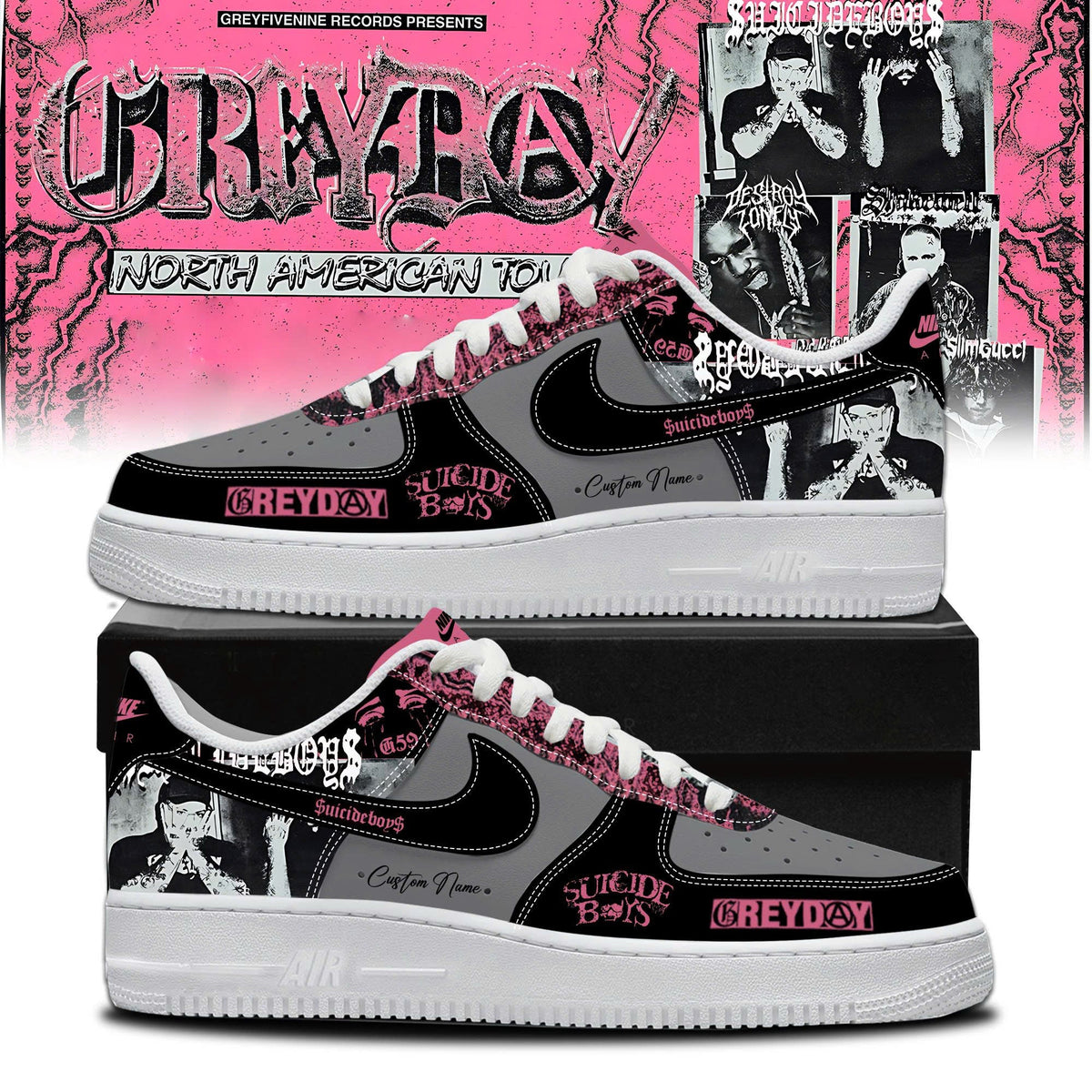 Grey day 2026 - North American Tour _AF1 Sneakers | EG99