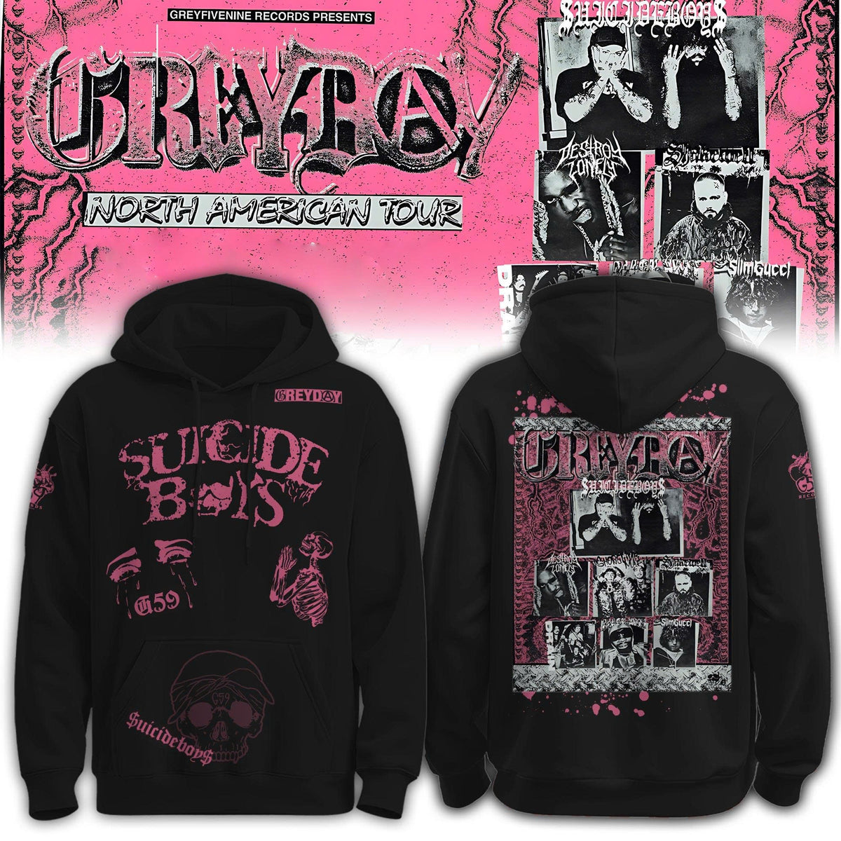Greyday 2026 - North American Tour Edition Hoodie | PE32