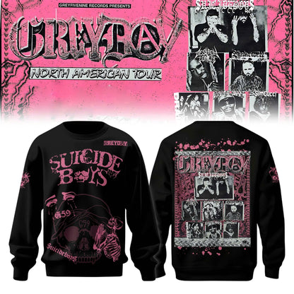 Greyday 2026 - North American Tour Sweatshirt | LC80