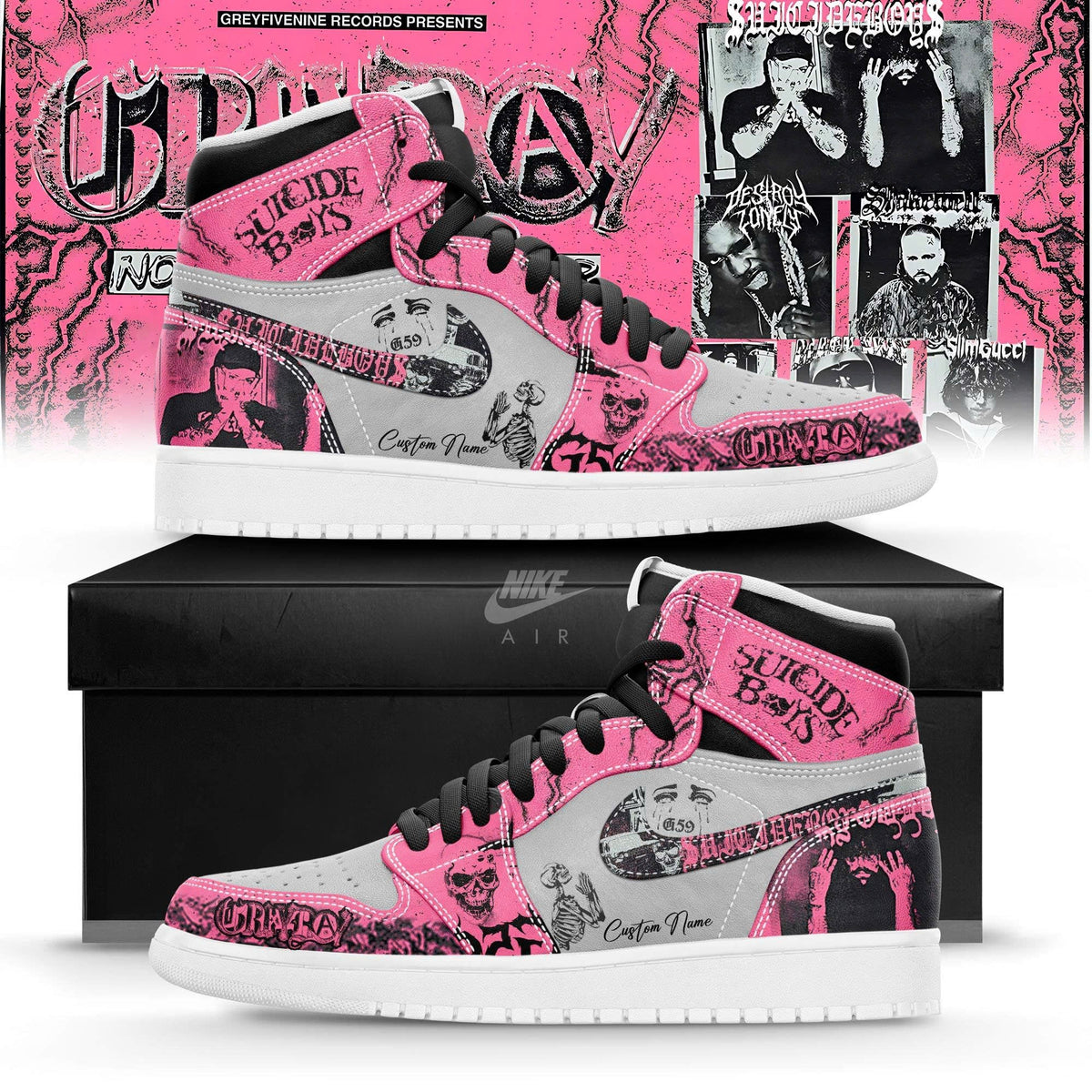 Grey day 2026 - North American Tour _AJ1 Sneaker | RI66